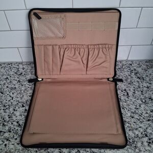 Levenger Levtex Portable Office Folio Brown
